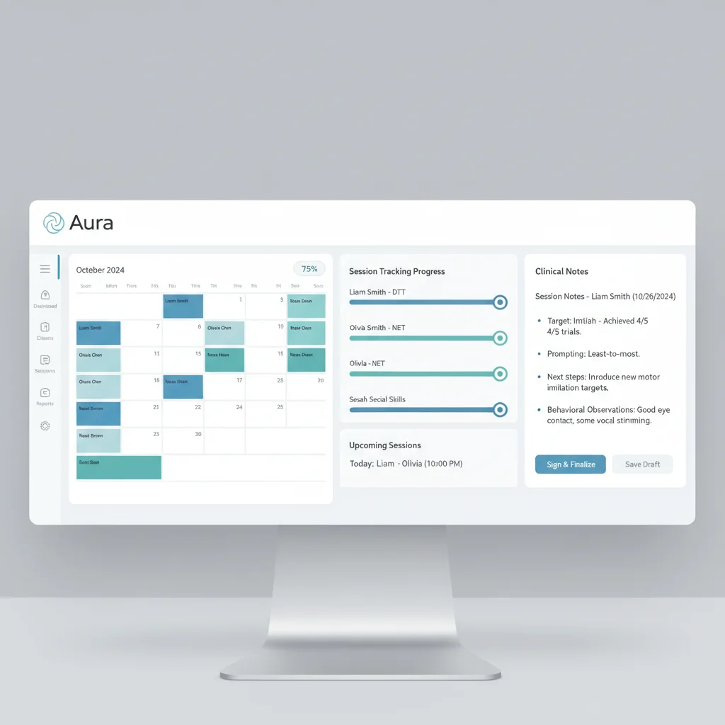 Aura — AI-Native Applied Behavior Analysis (ABA) Therapy Management Platform