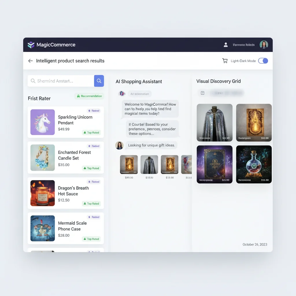 MagicCommerce — AI-Powered Conversational E-Commerce Intelligence Platform